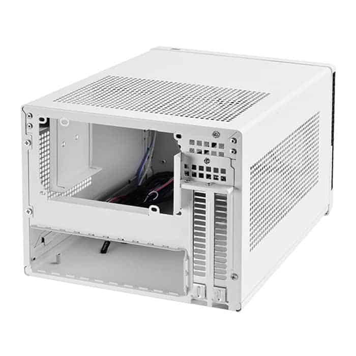 (image for) Silverstone Sugo SG13WB Mini ITX Cube Case - White-Black